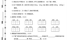人教版语文六年级下册单元测试卷-9
