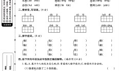 人教版语文五年级下册单元测试卷-2