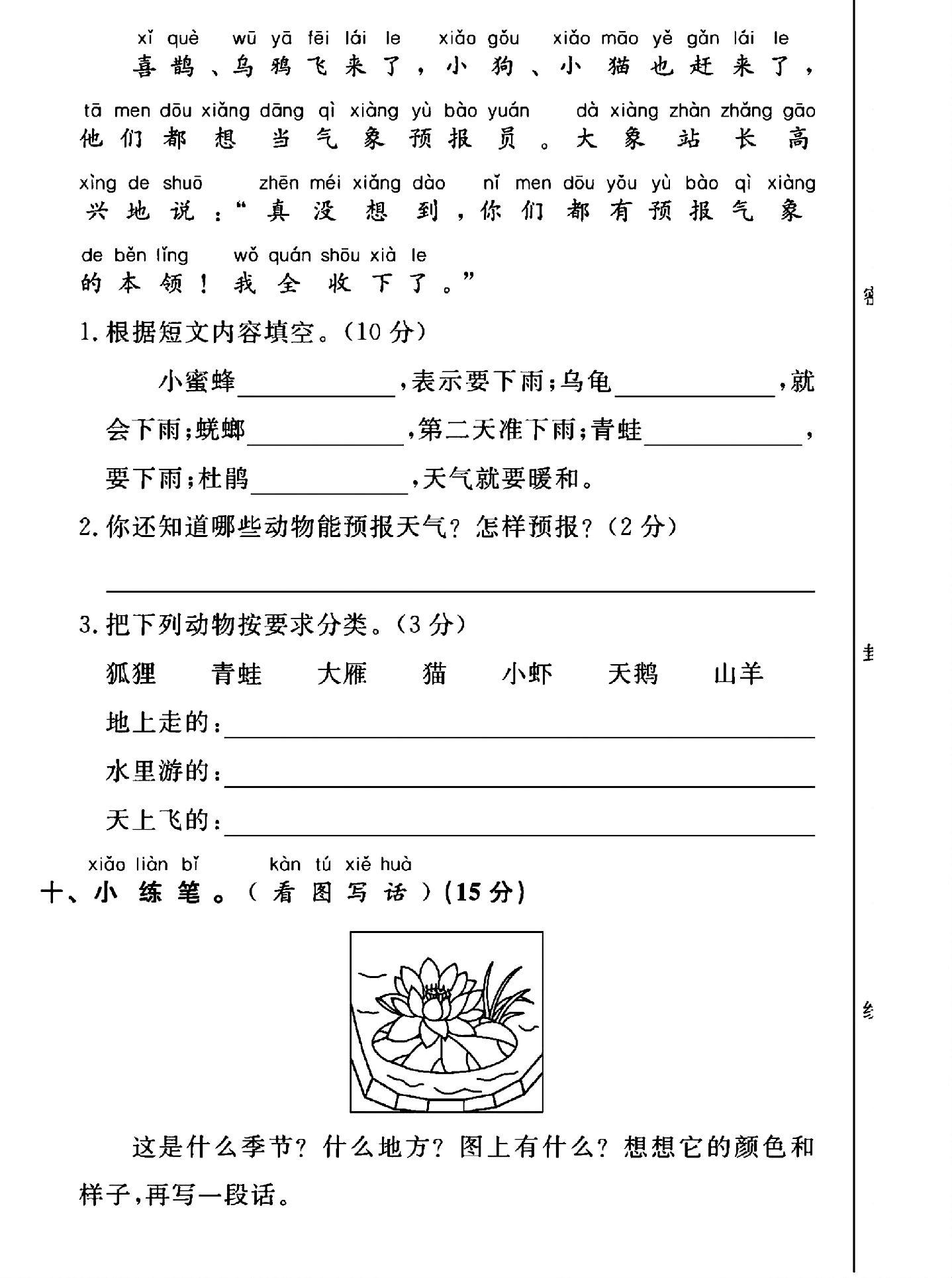 试卷