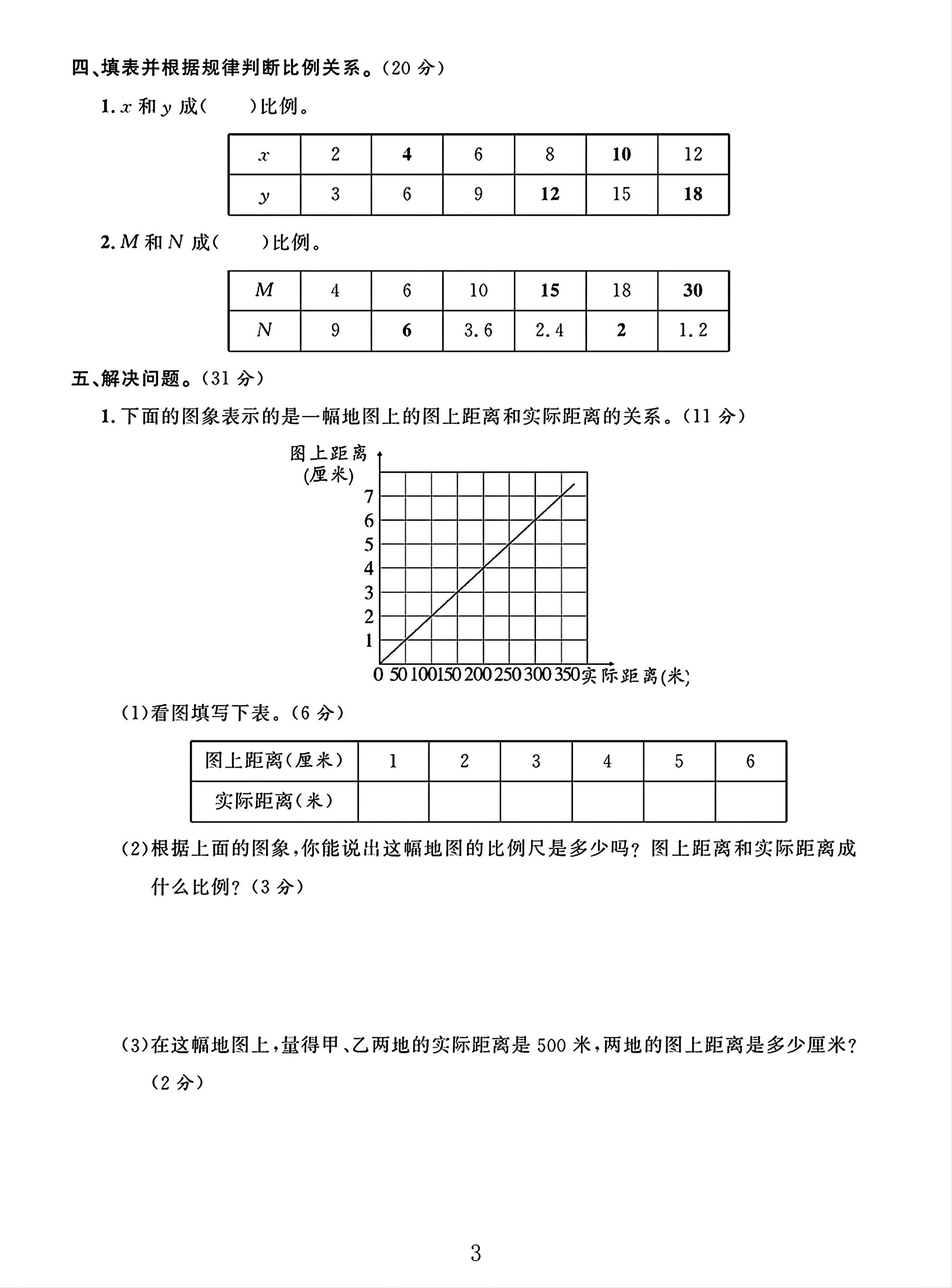 试卷