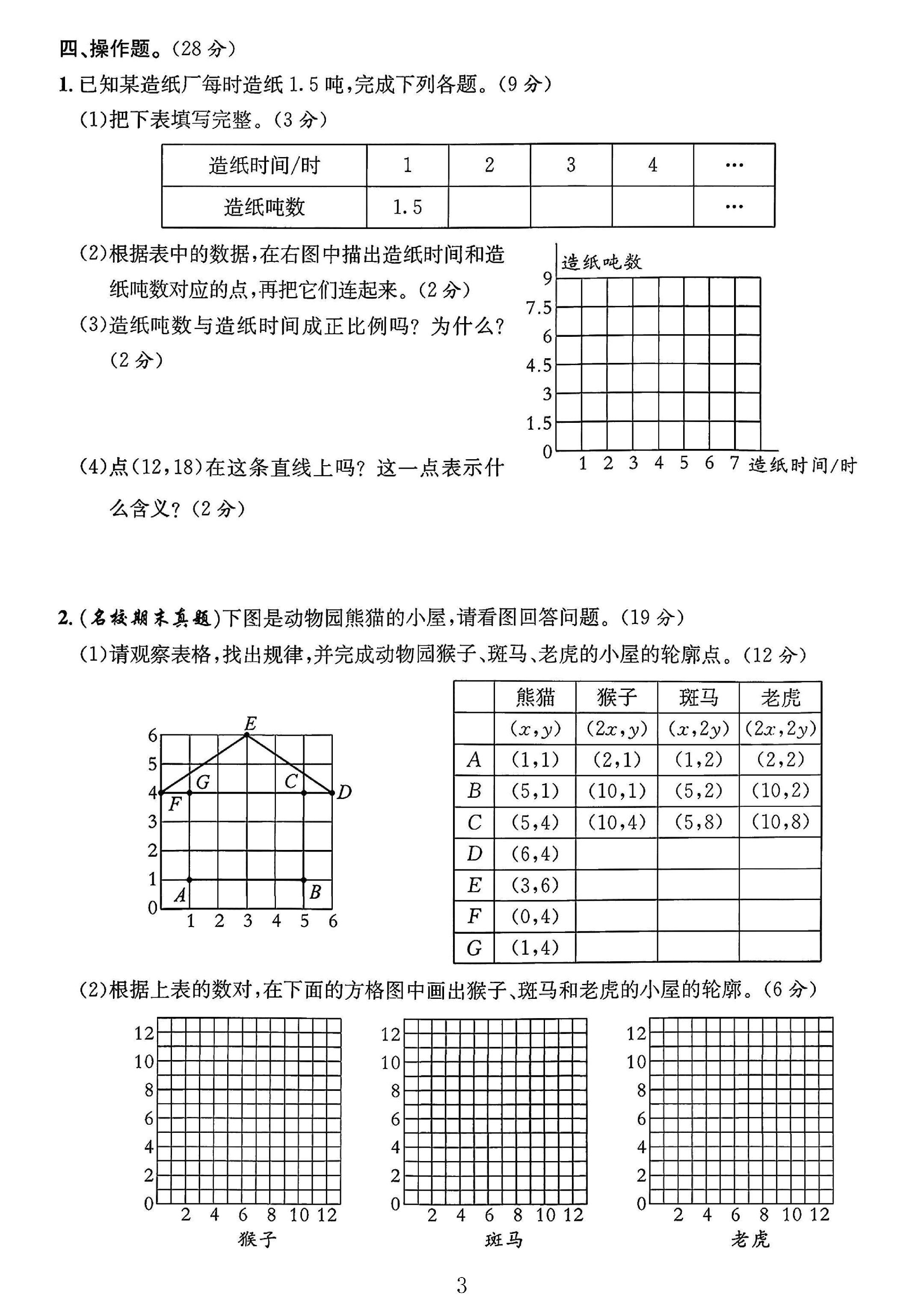 试卷