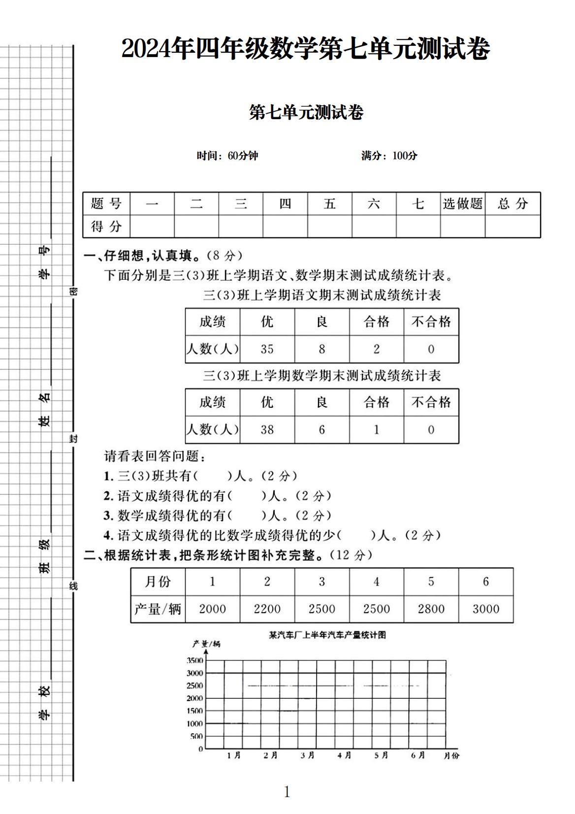 试卷