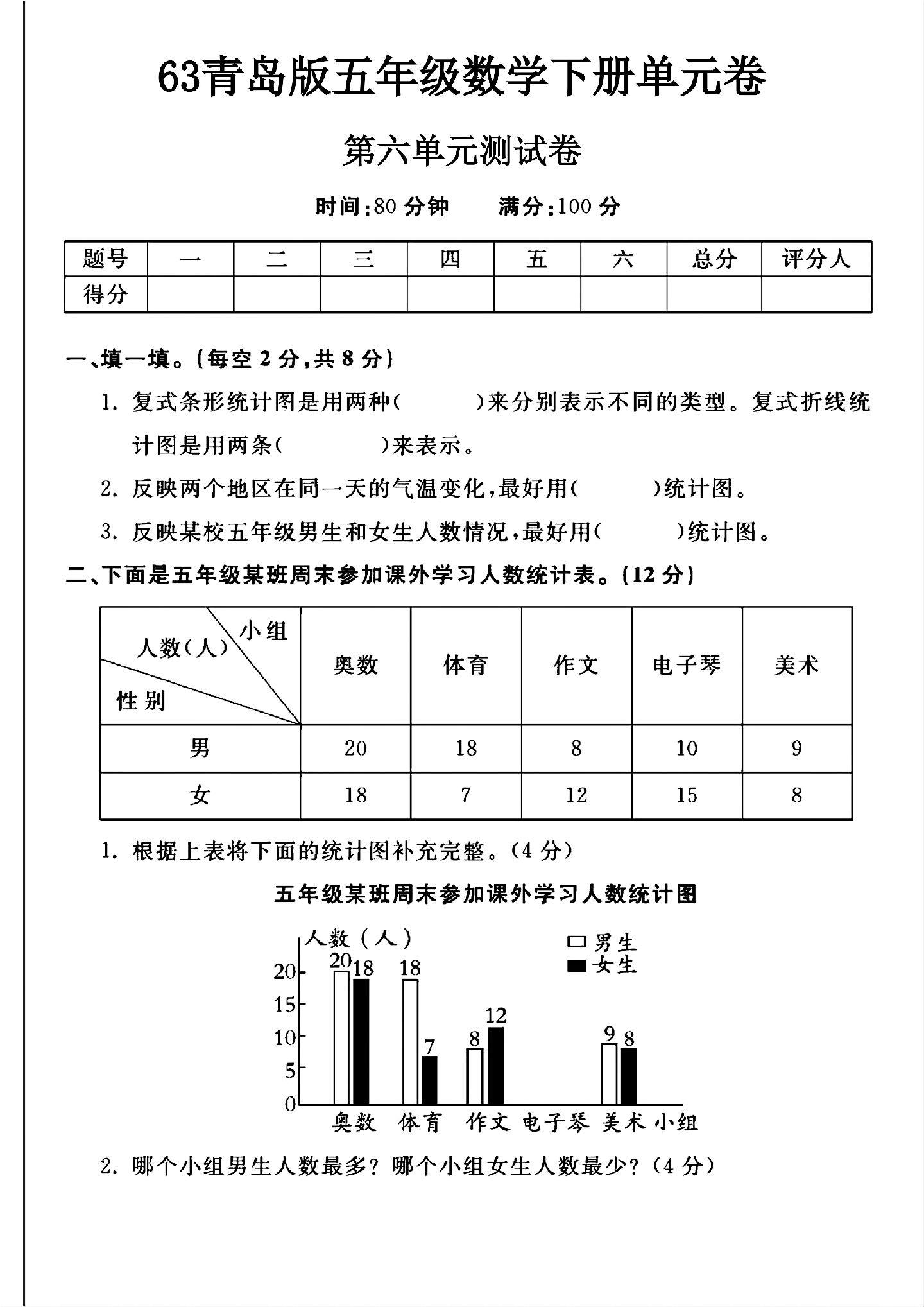 试卷